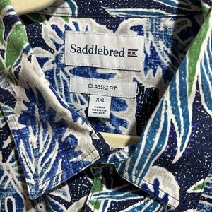 Men’s button up short sleeve shirt.100% cotton